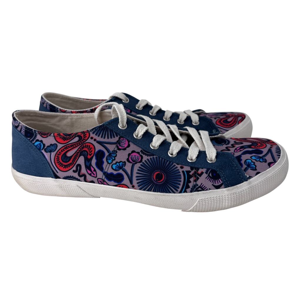 Inkkas‎ Corozal Sneaker Mens US 11M Multi Comfortable Round Toe Low Top Lace Up